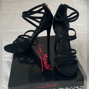 Black Anne MIchelle Heels